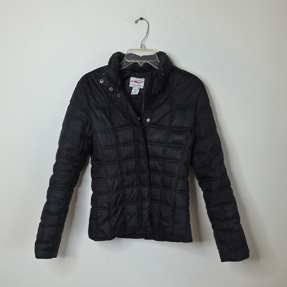 Roper Women's Black Down Puffer Jacket Sz Small